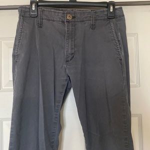 30x30 Grey Slim Fit Tapered Leg Pants